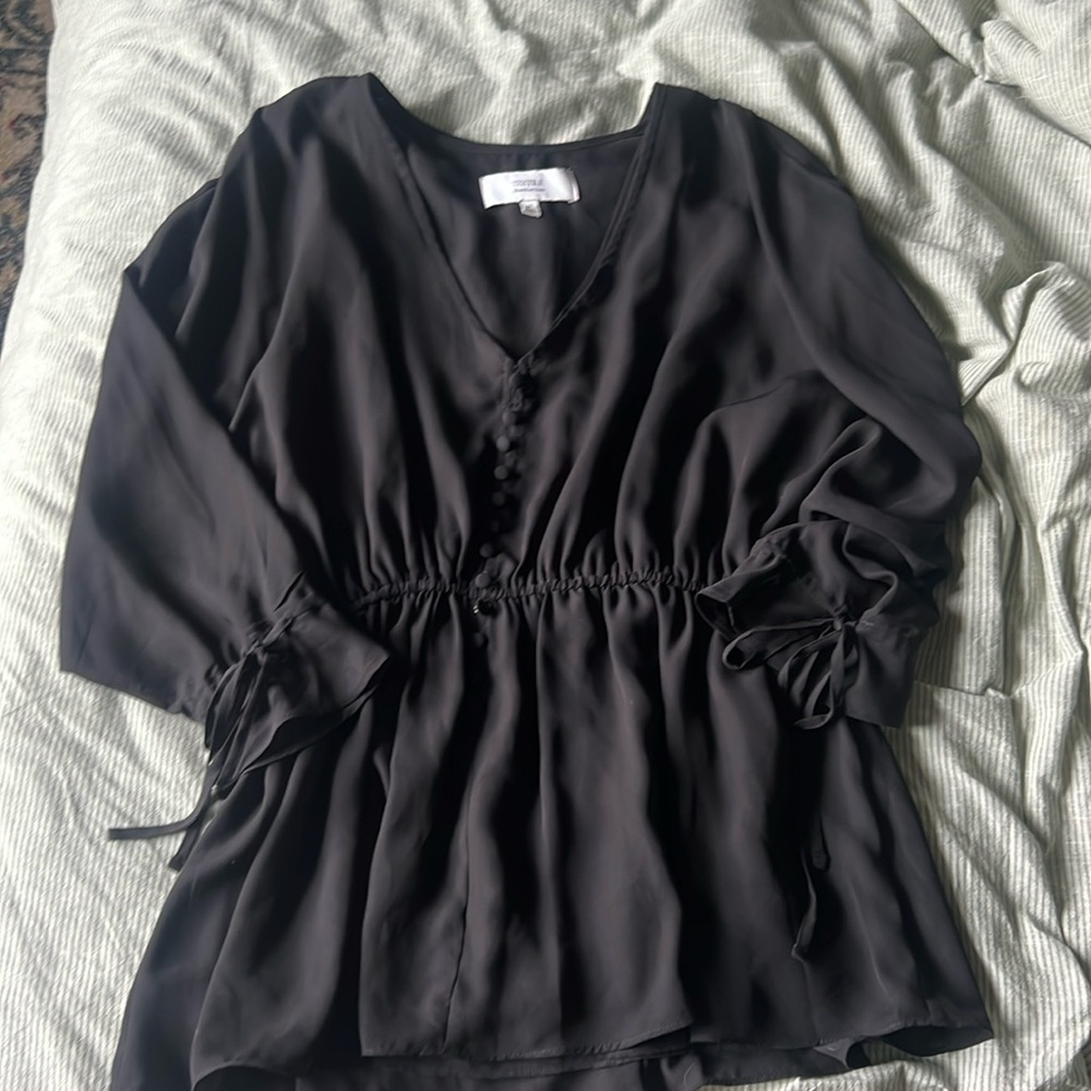 Textile Elizabeth and James Poet Boho Blouse